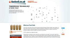 Desktop Screenshot of fuelcell.co.uk